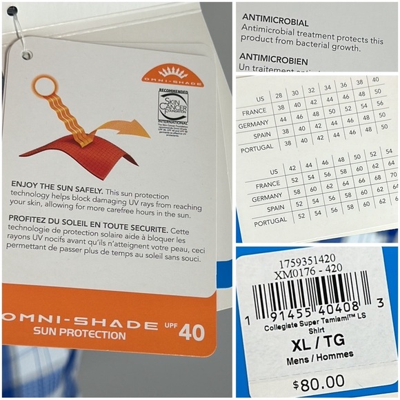 NWT Columbia Super Tamiami University of Kentucky PFG Shirt Size XL - Picture 8 of 15